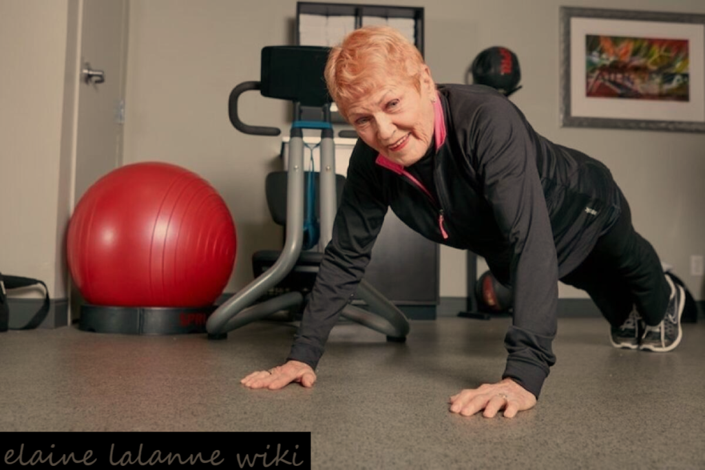 Elaine LaLanne promoting fitness and wellness