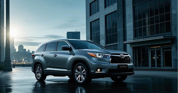 Toyota Highlander exterior front view