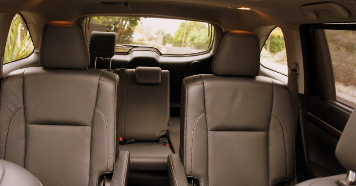Toyota Highlander interior seating