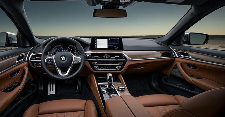 BMW 530e interior luxury