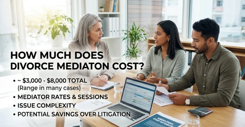 How Much Does Divorce Mediation Cost?